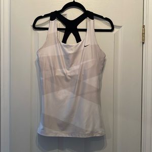 Nike Sports Tank Top with Built In Bra